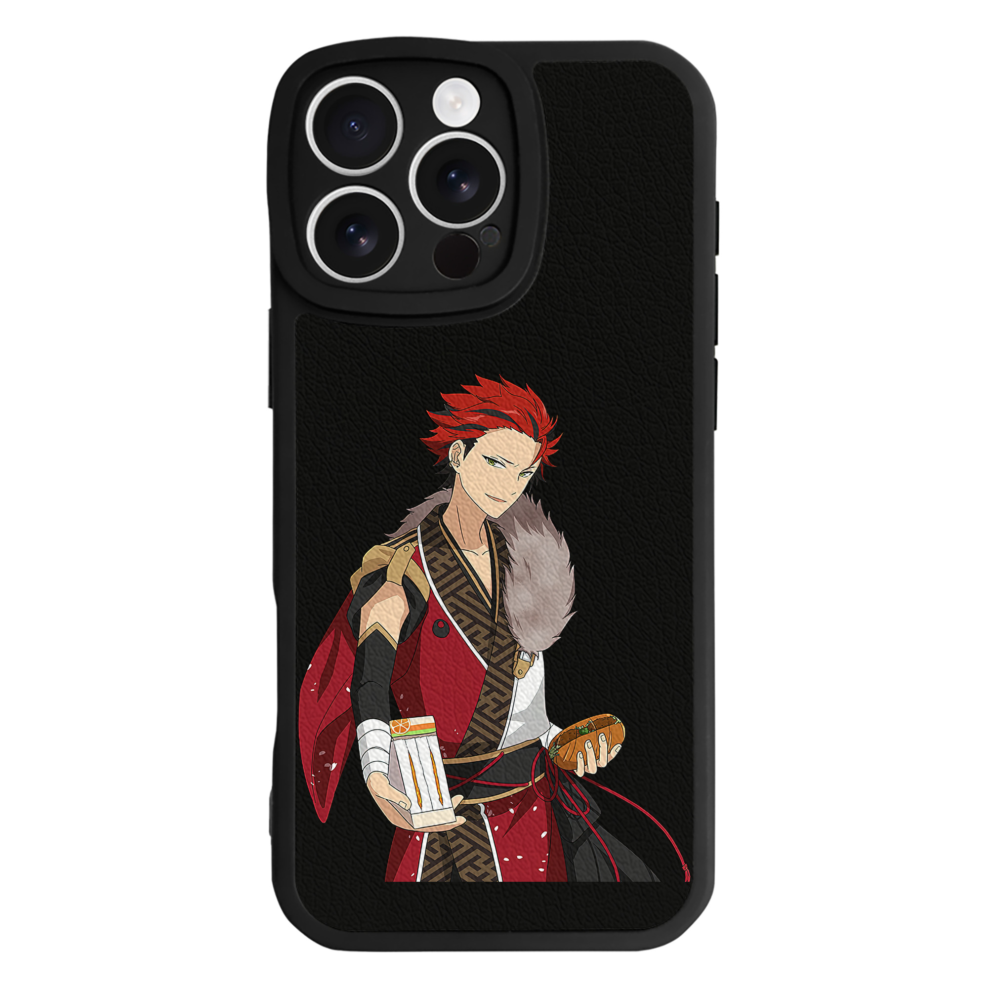 （画像用） あんさんぶるスターズ! Ensemble Stars 【iPhone 16シリーズ対応】シリコンスマホケース（レザー調） 材質：シリコン